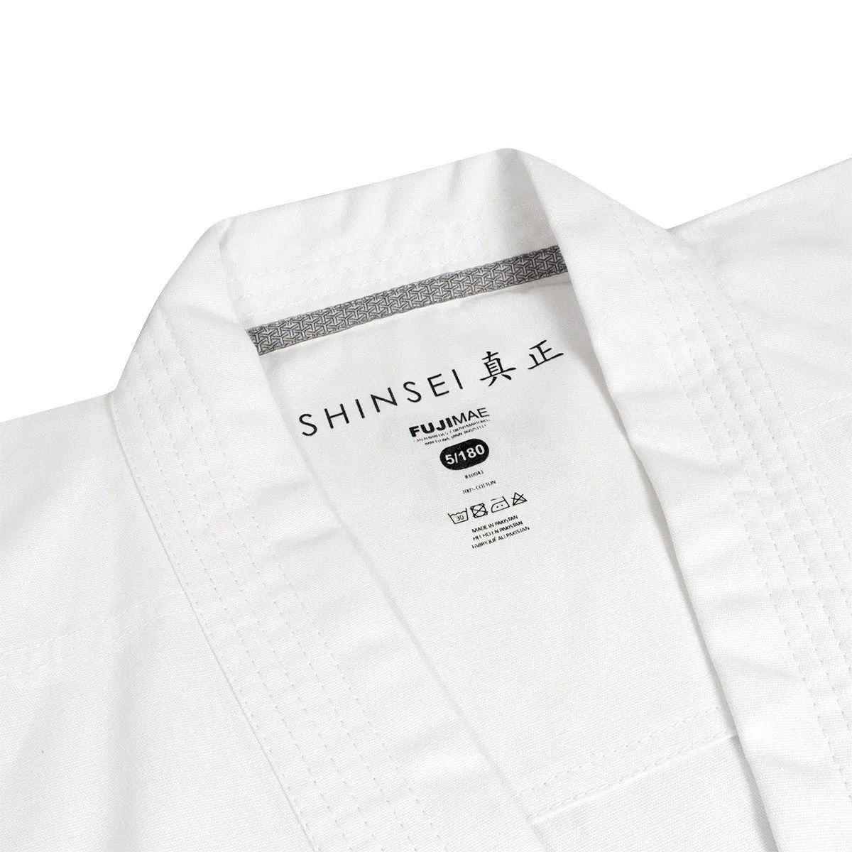 100411 SHINSEI KARATE GI - WHITE 11oz