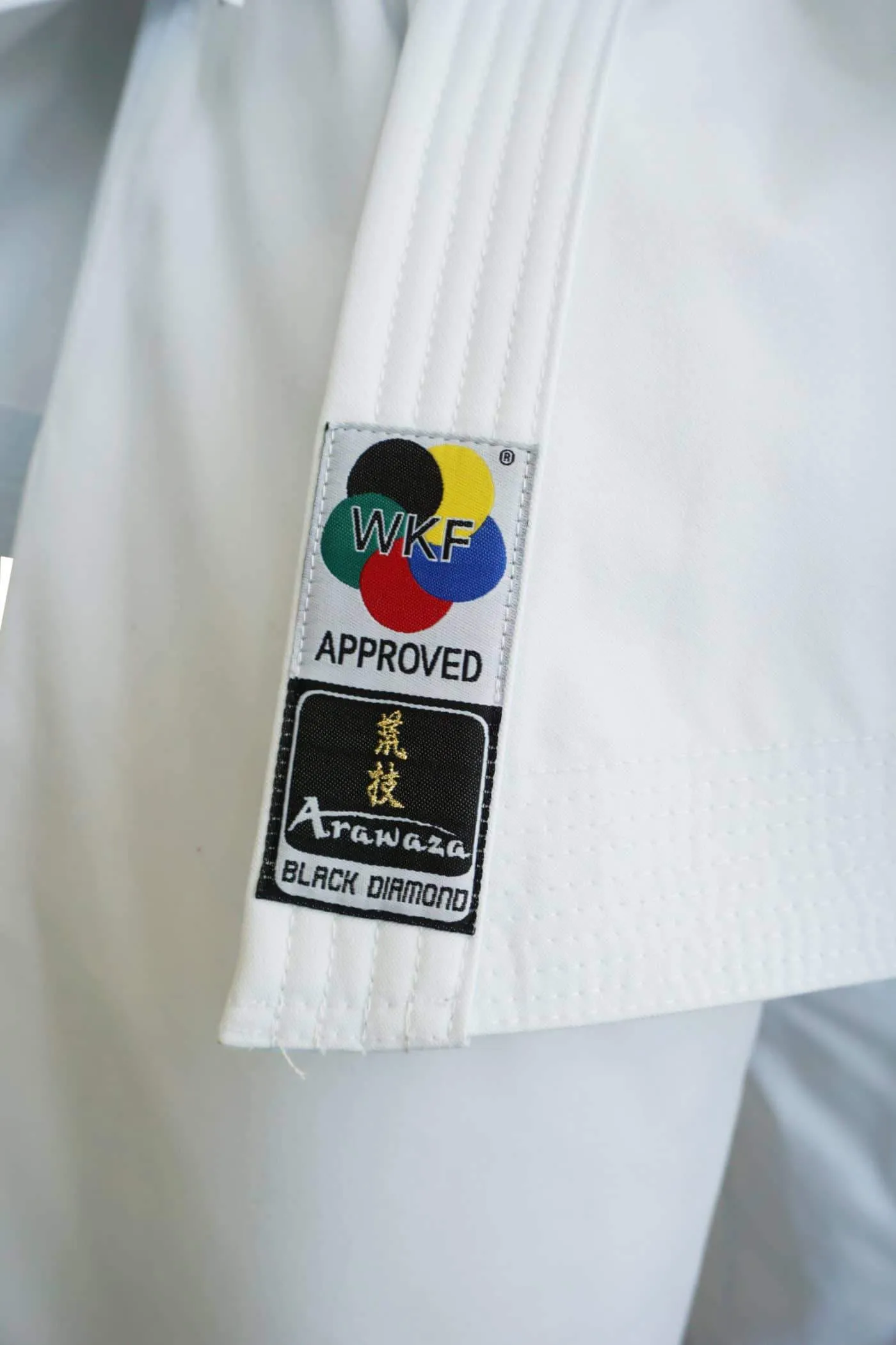 Arawaza Black Diamond WKF Karate Gi - Kata