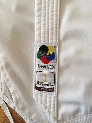 Arawaza Onyx Air Kumite Karate Gi -  WKF Approved