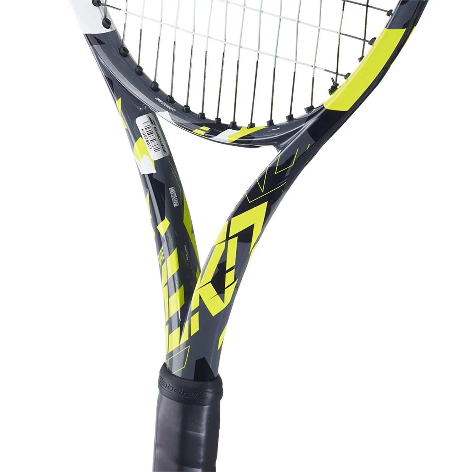 Babolat Pure Aero Tennis Racquet, Grey/Yellow/White