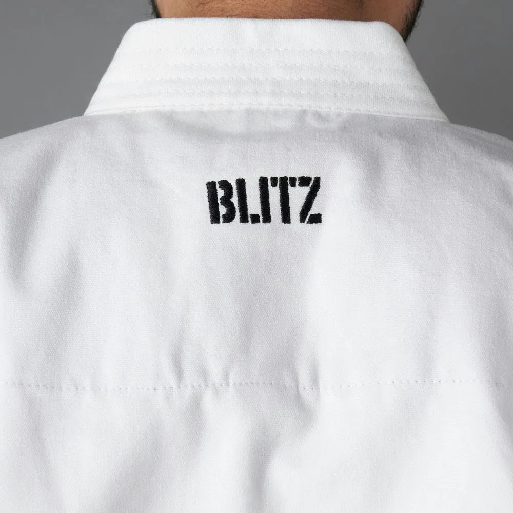 Blitz Adult Odachi WKF Approved 14oz Karate Gi - White