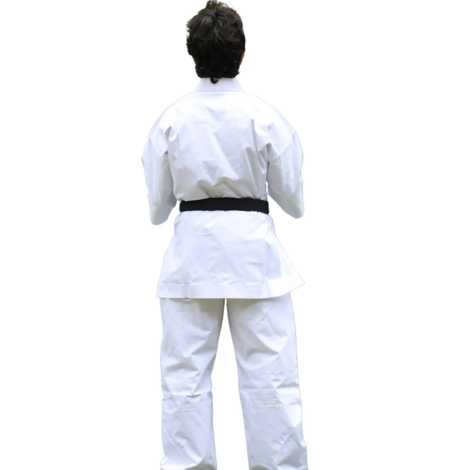 CANVAS KARATE UNIFORM BLEACHED 100% COTTON -14-OZ