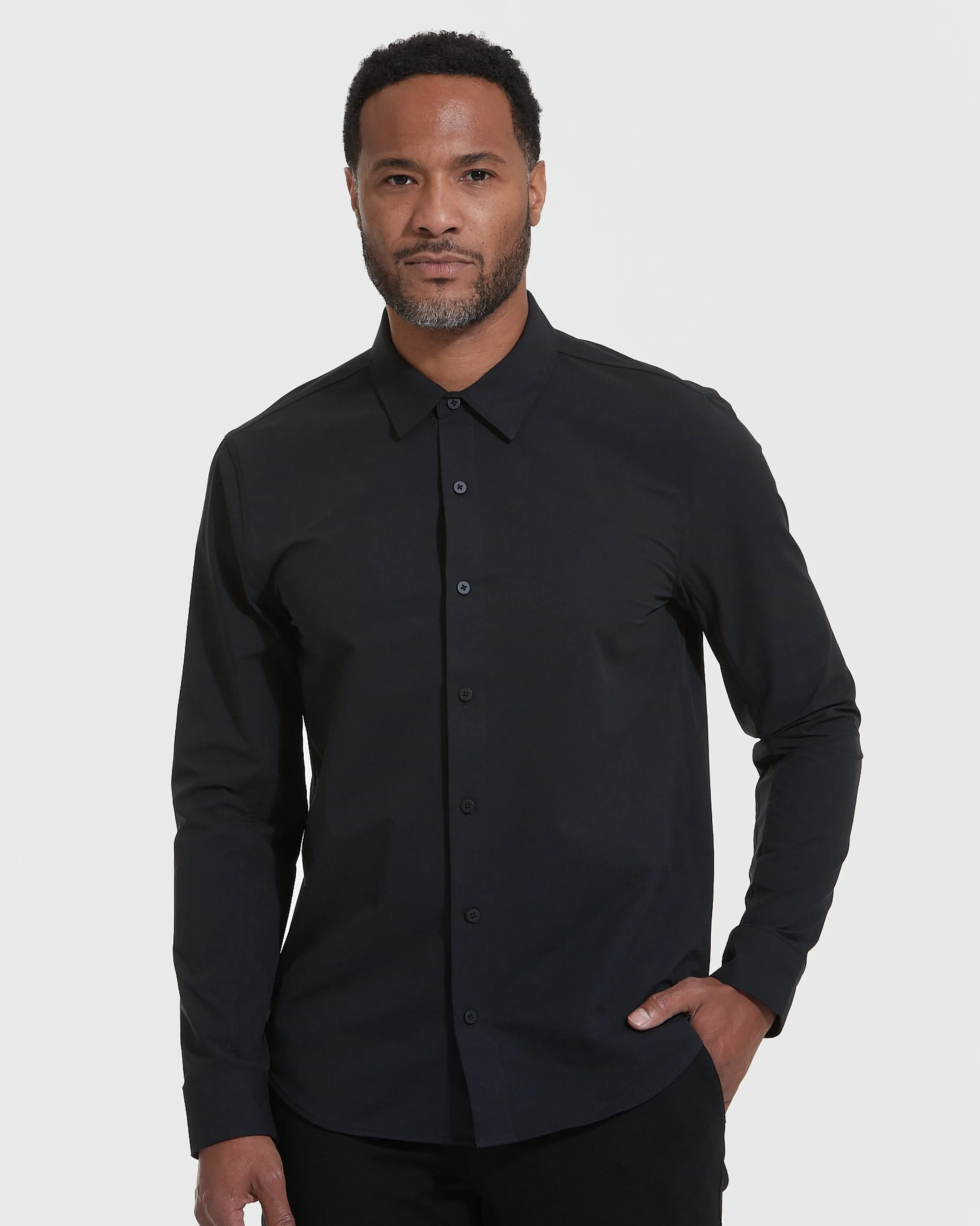 Carbon & Black Commuter Long Sleeve Shirt 2-Pack