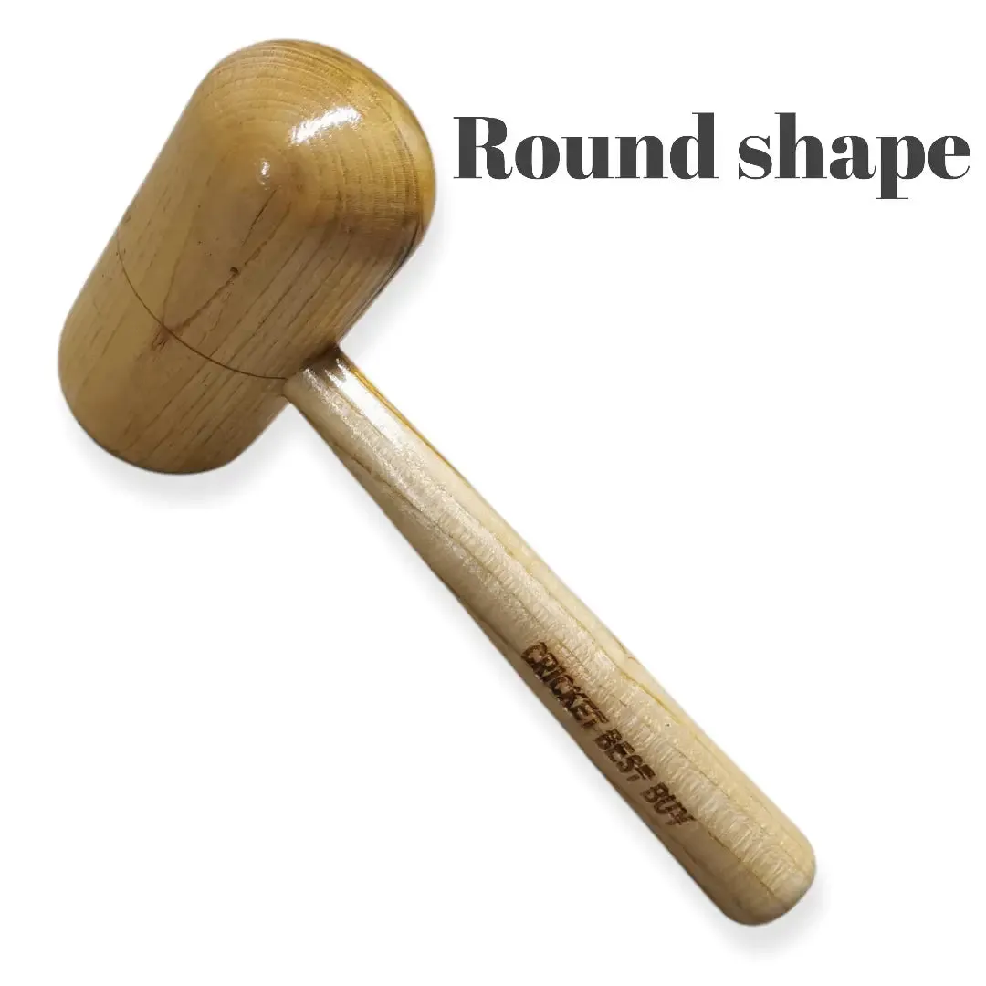 CBB Cricket Bat Mallet Hammer Rounded Short Handle Lightweight