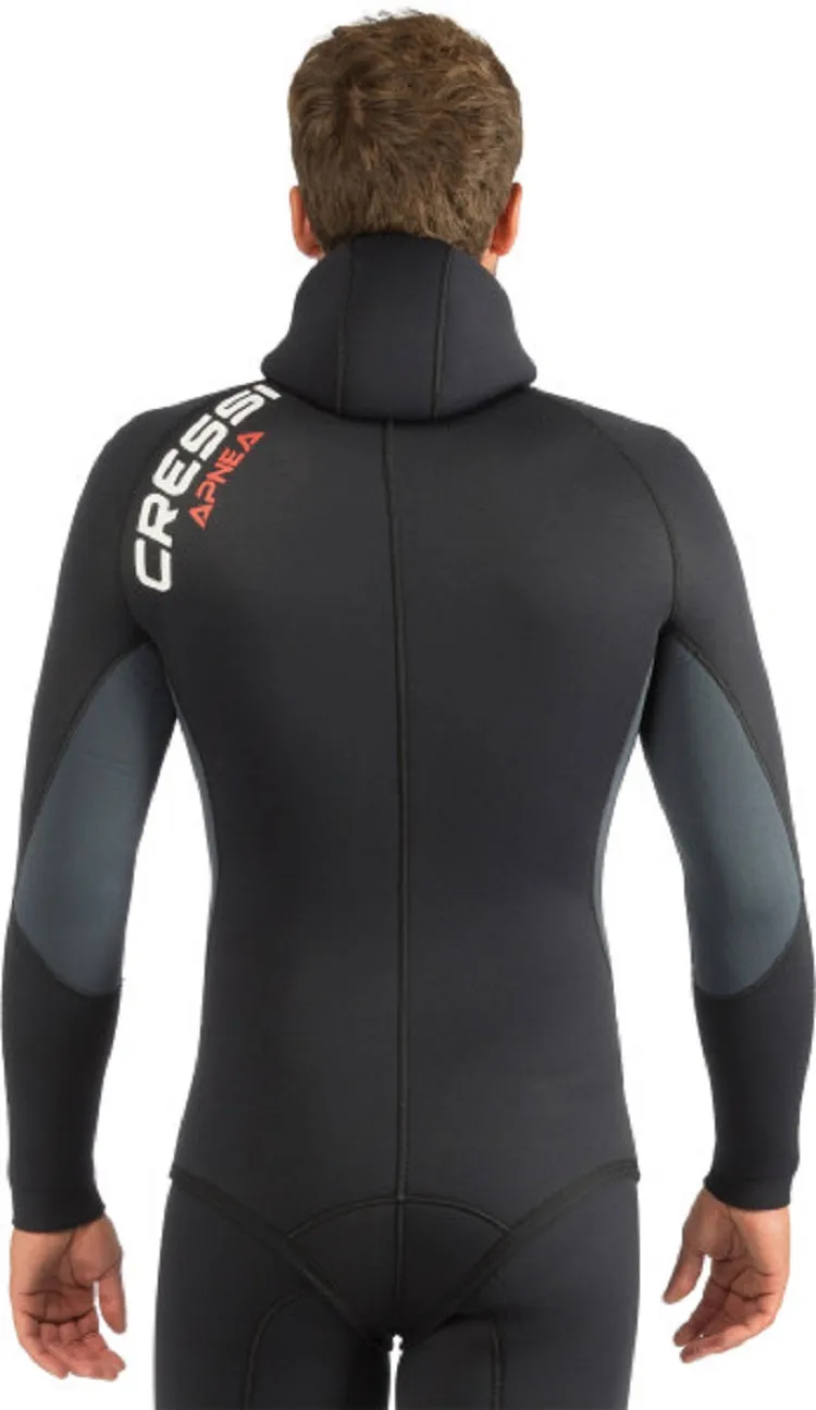 Cressi 5mm Apnea Ultra Stretch Jacket Top, Black