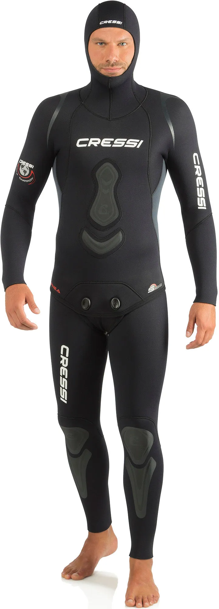 Cressi 5mm Apnea Wetsuit, Black