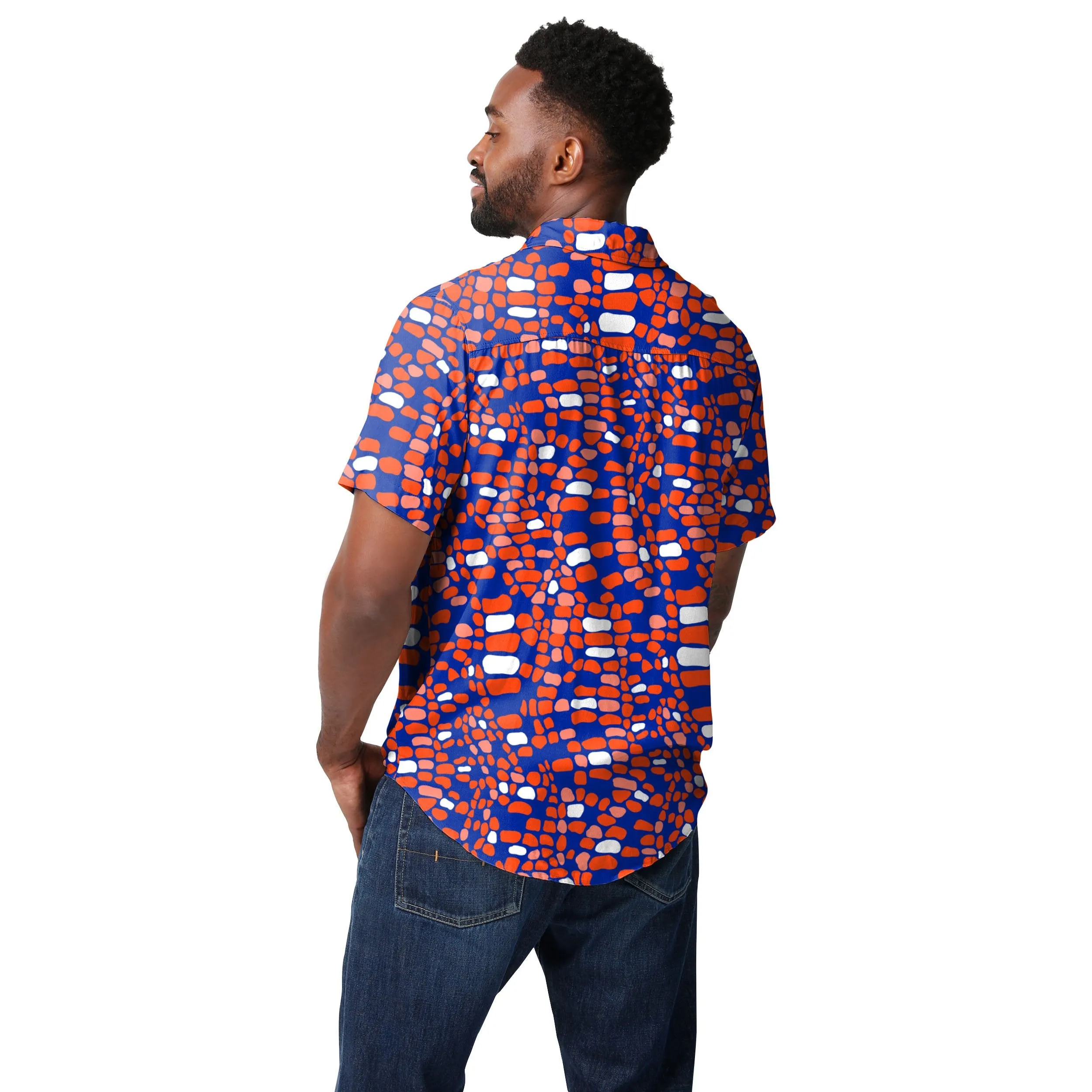 Florida Gators NCAA Mens Thematic Button Up Shirt