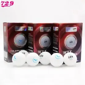 Friendship 729 WTT DJ40  3-Star Seamless Table Tennis Balls