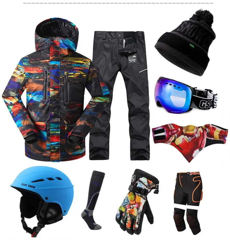 GSOU SNOW Picture Snowboard Jacket