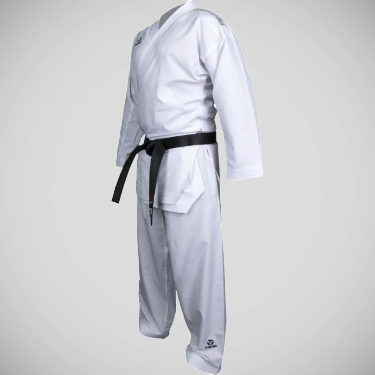 Hayashi Premium WKF Approved Kumite Green Karate Gi White/White