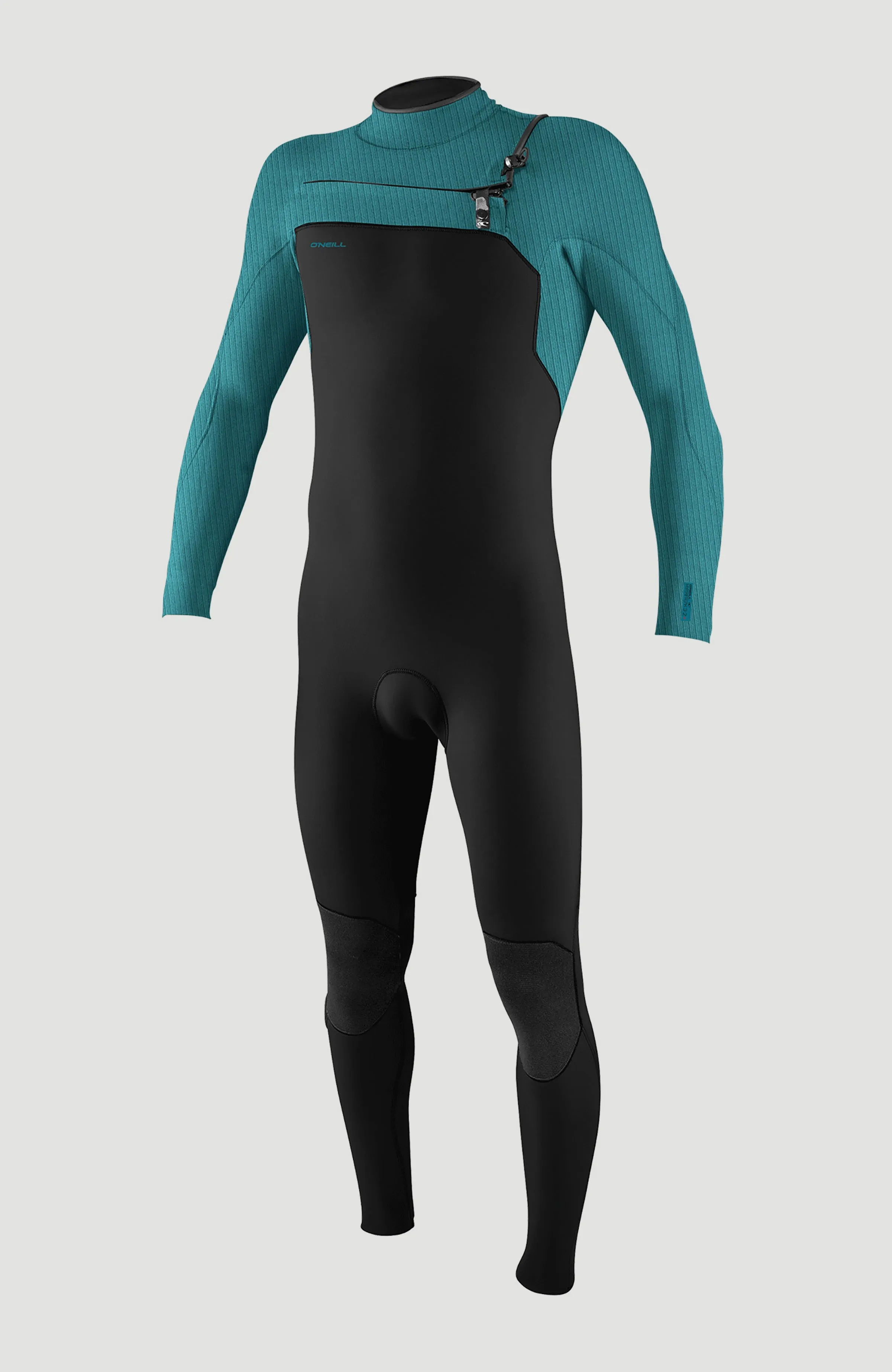 Hyperfreak 4/3mm  Chest Zip Full Wetsuit | BLACK/TIDE POOL