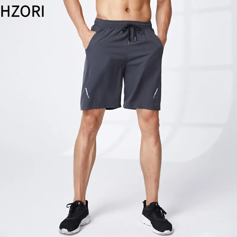 Hzori Quick-Drying Shorts for Men Lightweight Breathable Running Leisure Fifth Pants Men's Woven Wear-Resistant Sports Shorts Summer Men's