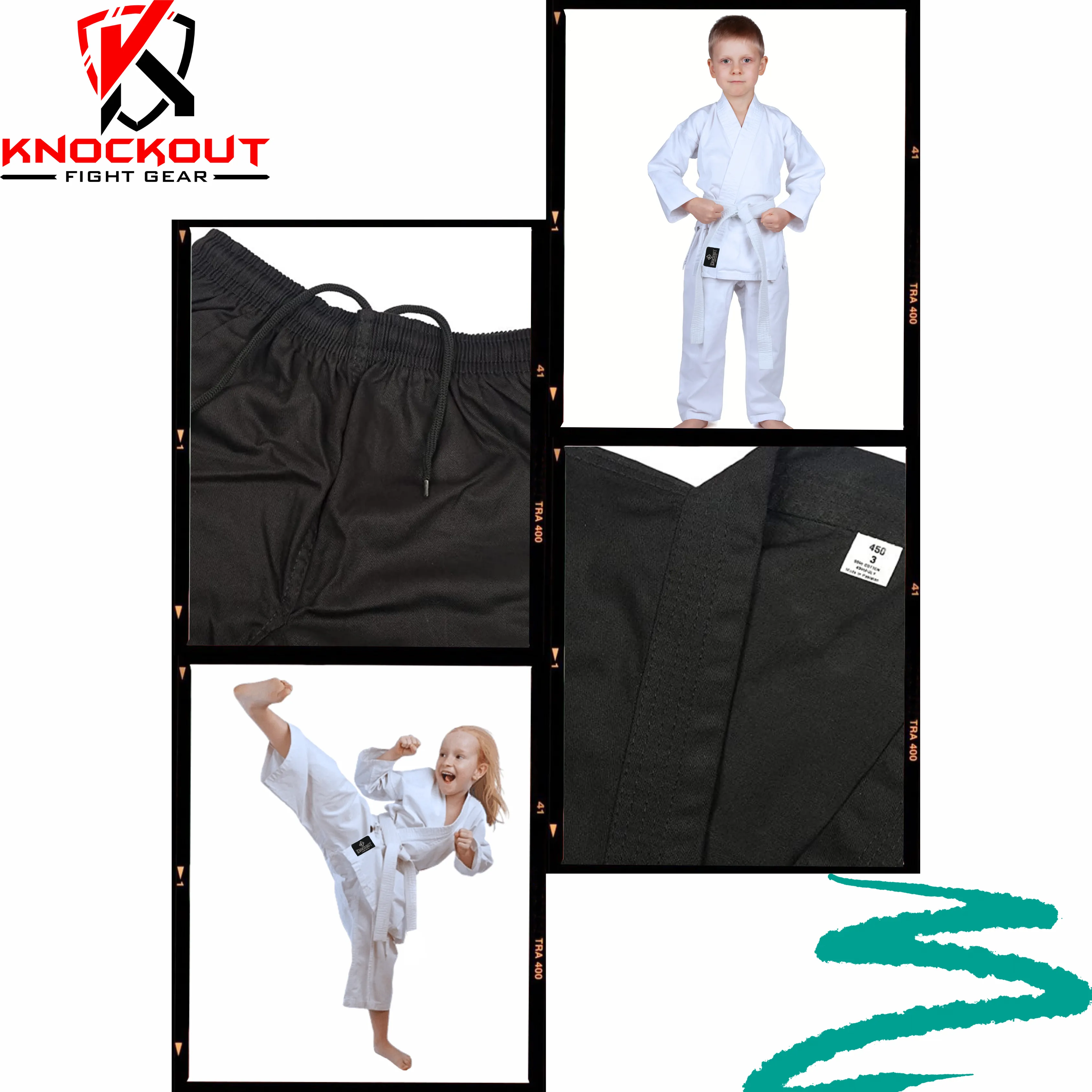 Karate Uniform 12 oz Heavy Weight For Kids & Adults Student Martial Arts Gi With Free White Belt