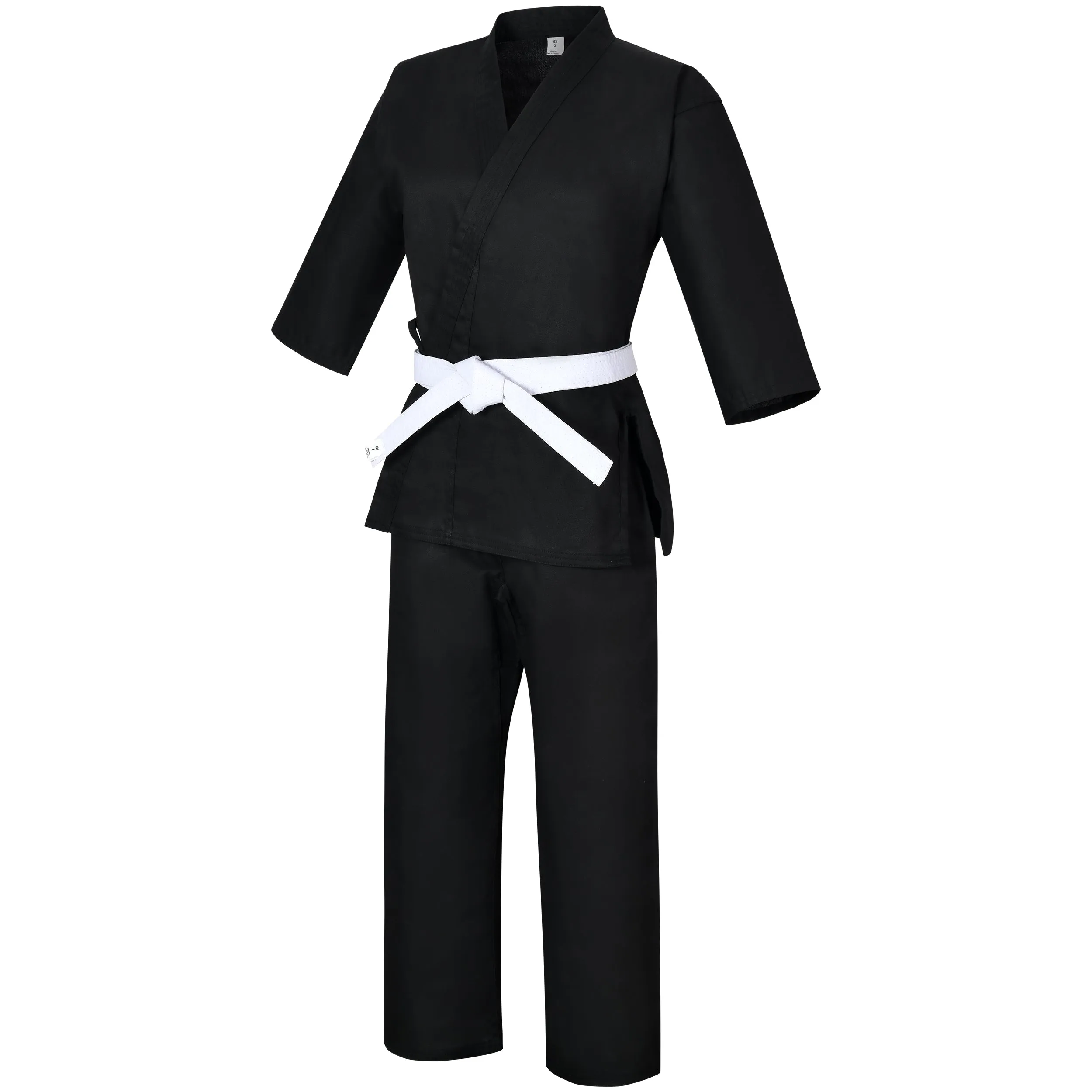 Karate Uniform 8.5oz Medium Weight For Kids & Adults Student Martial Arts Gi With Free White Belt