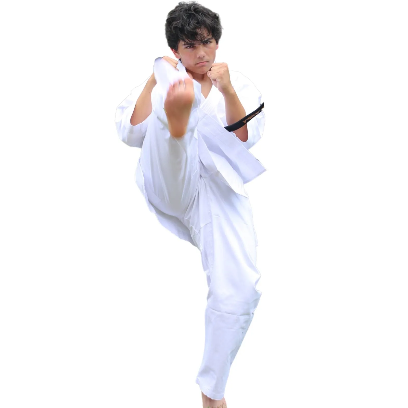 KARATE UNIFORM BLEACHED 100% COTTON CANVAS -14-OZ