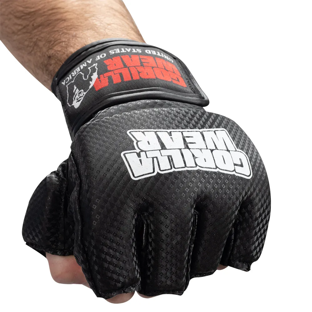 Manton MMA Gloves - Black/White