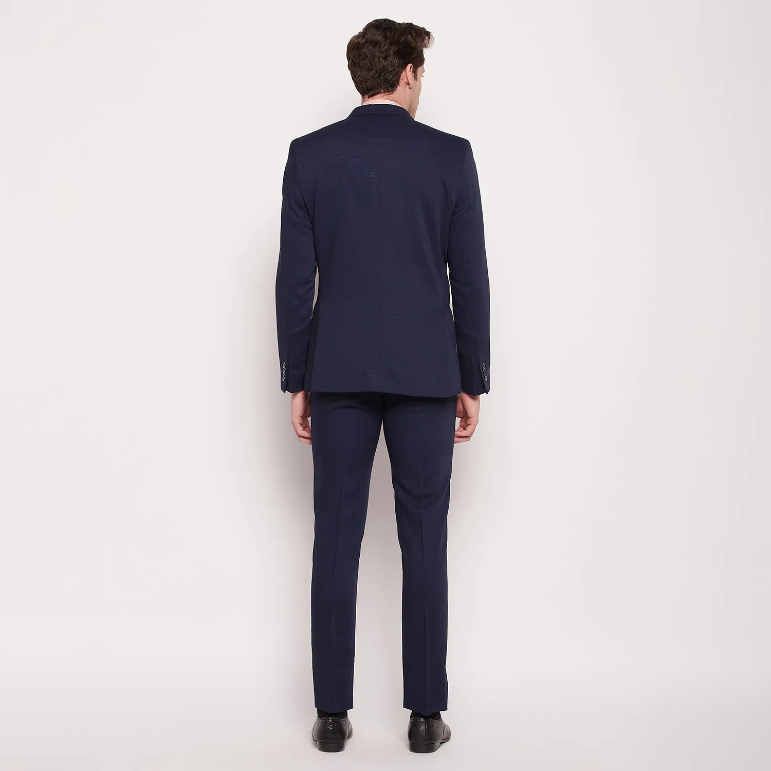 Men Blue 2 Piece Suit