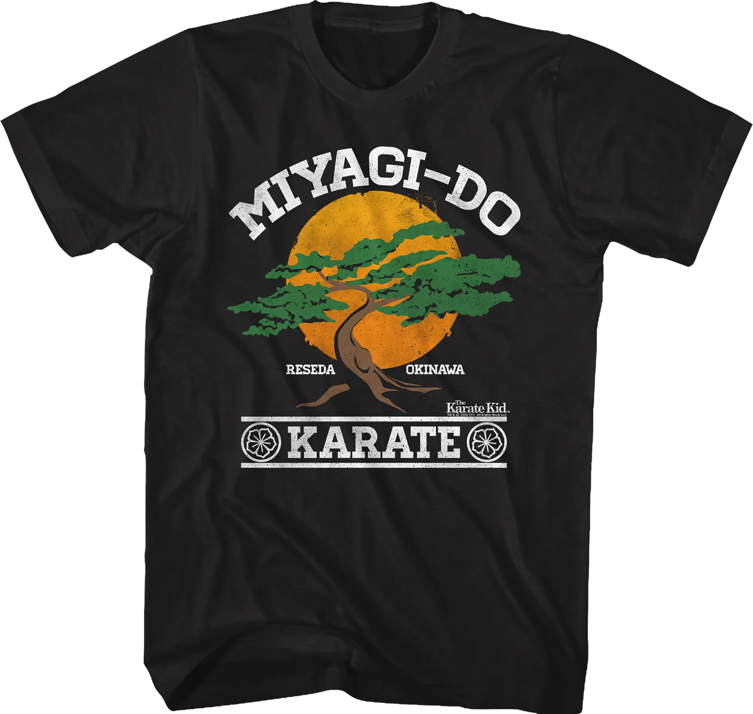 Miyagi-Do Bonsai Logo Karate Kid T-Shirt