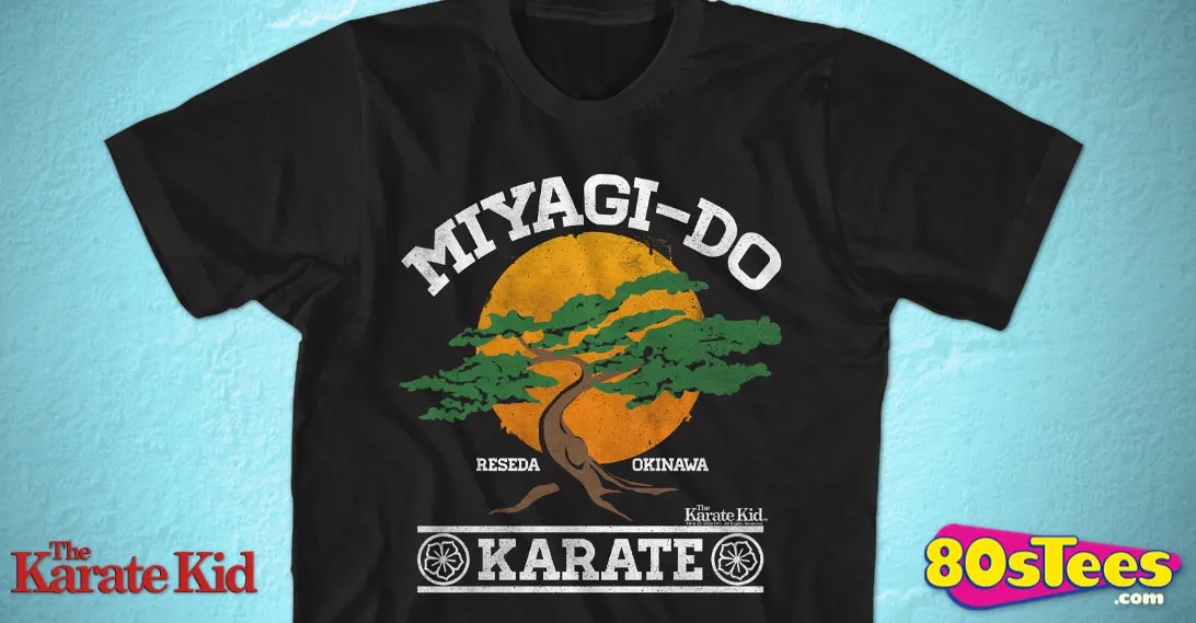 Miyagi-Do Bonsai Logo Karate Kid T-Shirt