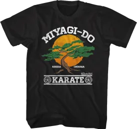 Miyagi-Do Bonsai Logo Karate Kid T-Shirt