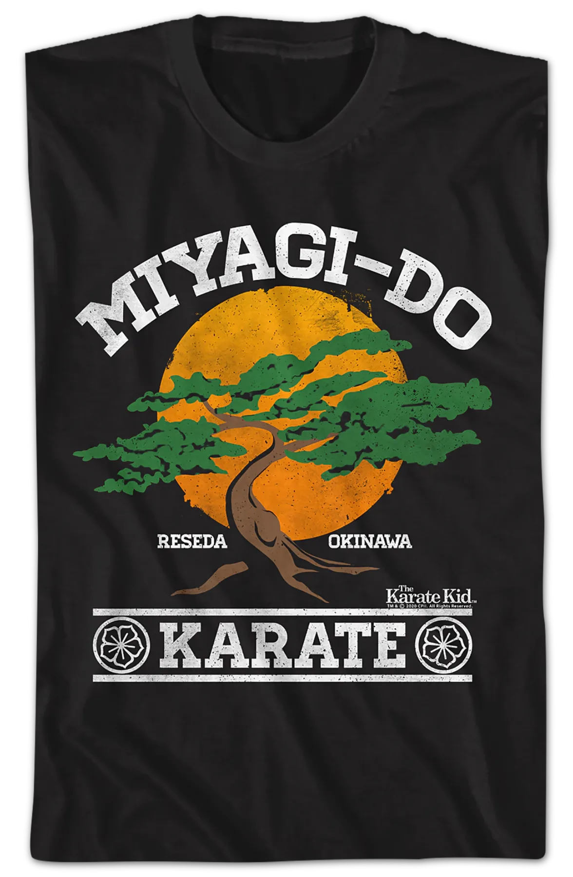 Miyagi-Do Bonsai Logo Karate Kid T-Shirt