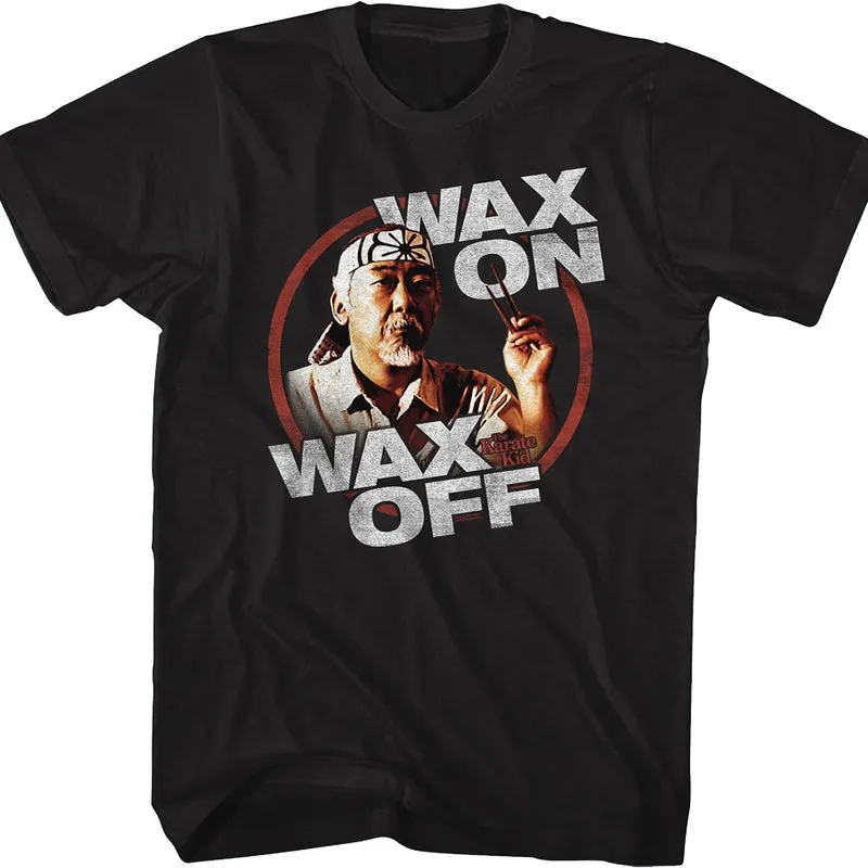 Miyagi Wax On Wax Off Karate Kid T-Shirt