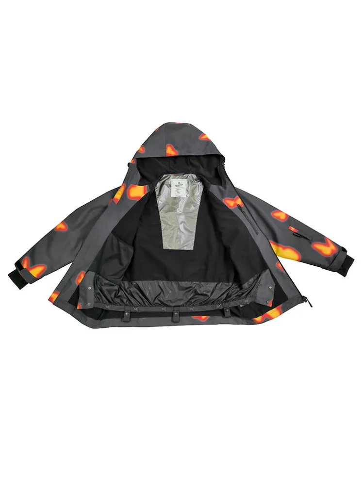 Molocoster Flame Butterfly Snow Suit - Unisex