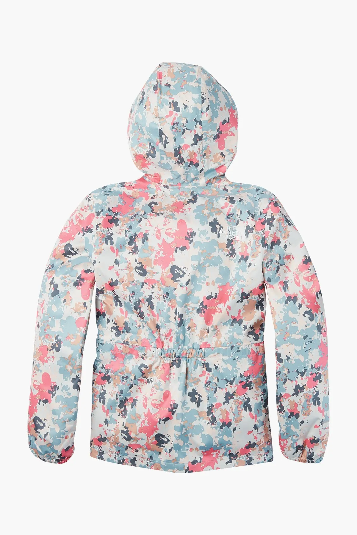 North Face Resolve Reflective Kids Rain Jacket - Tourmaline Floral Camo