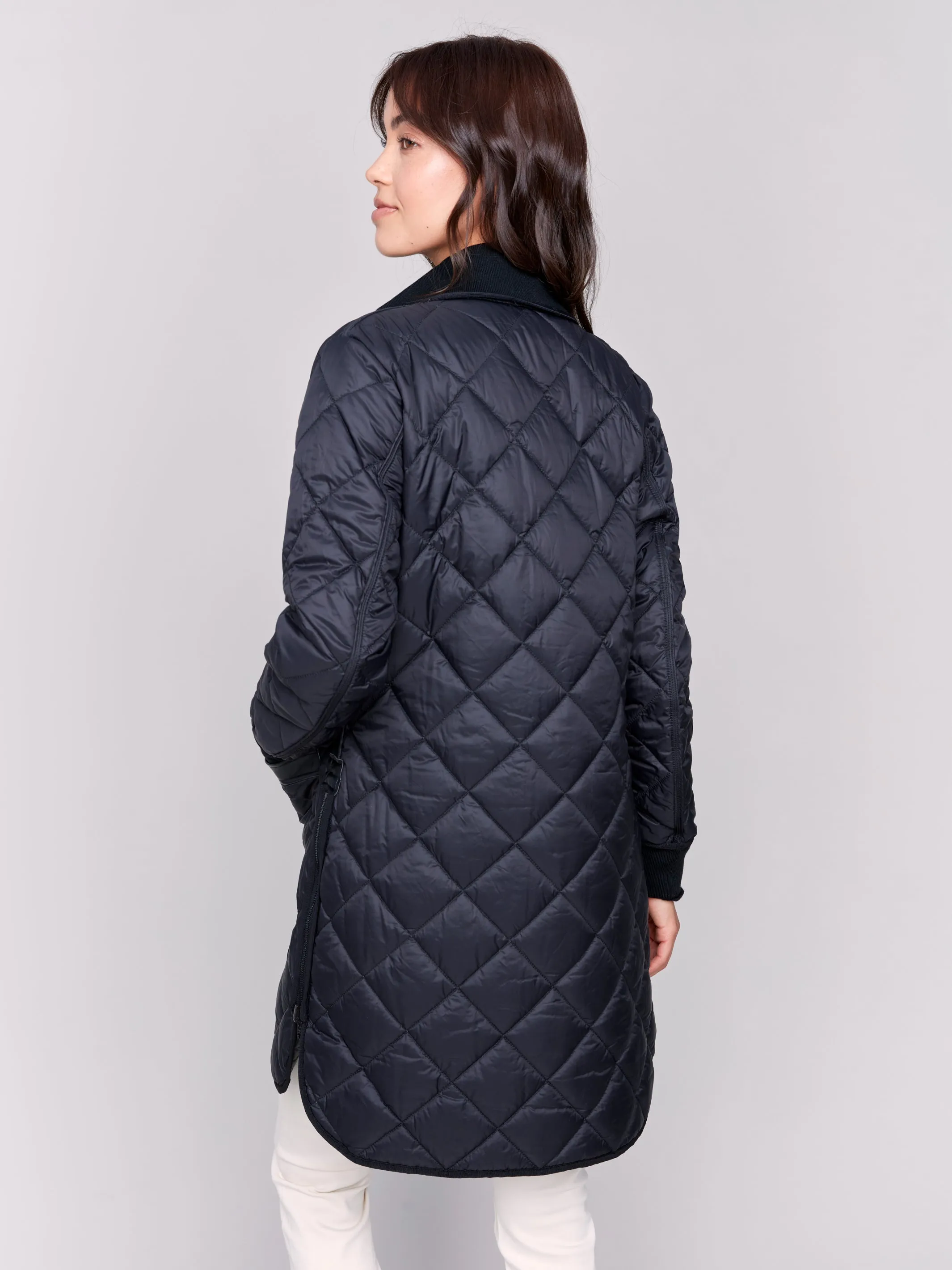 Reversible Quilted Puffer Coat