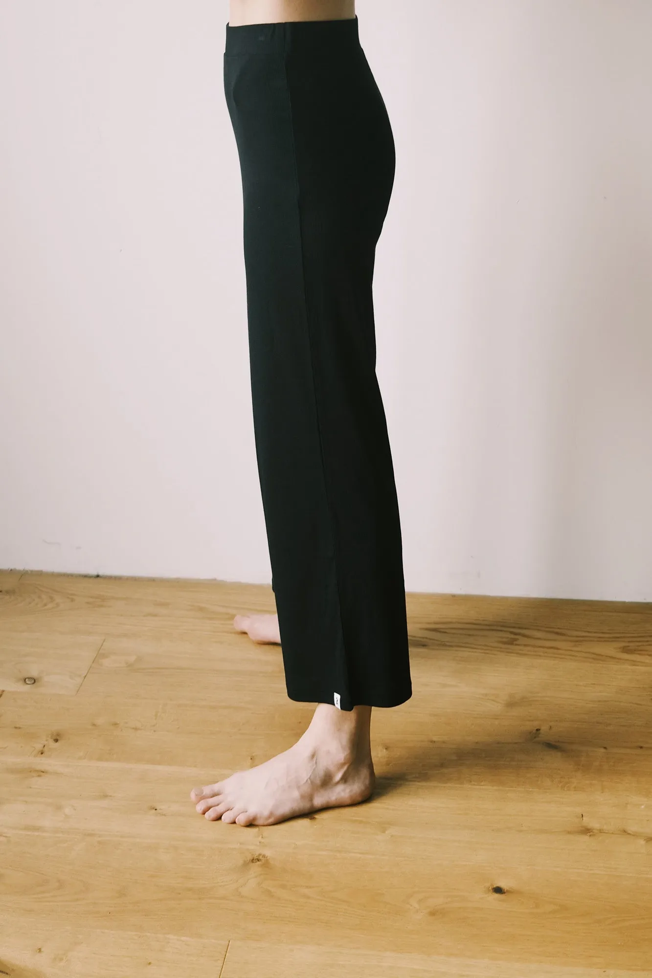 rib pants - stellaara - black