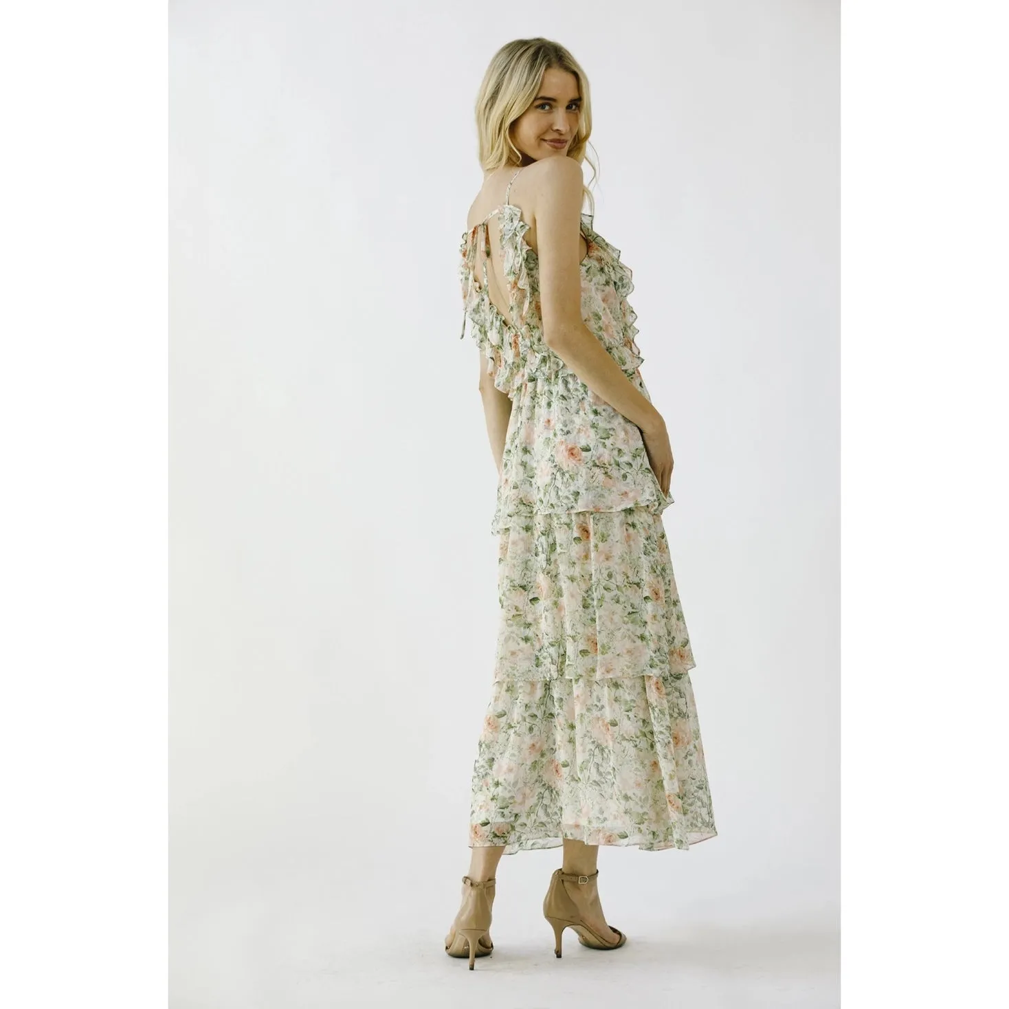 Rose Garden Midi Dress