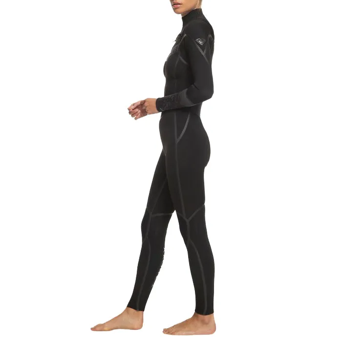 Roxy Women's Syncro Plus 4/3 Chest Zip Wetsuit