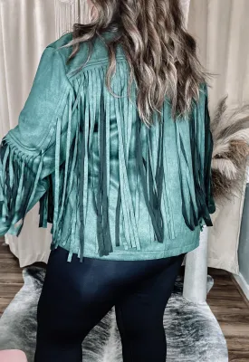 Savannah Fringe Suede Jacket