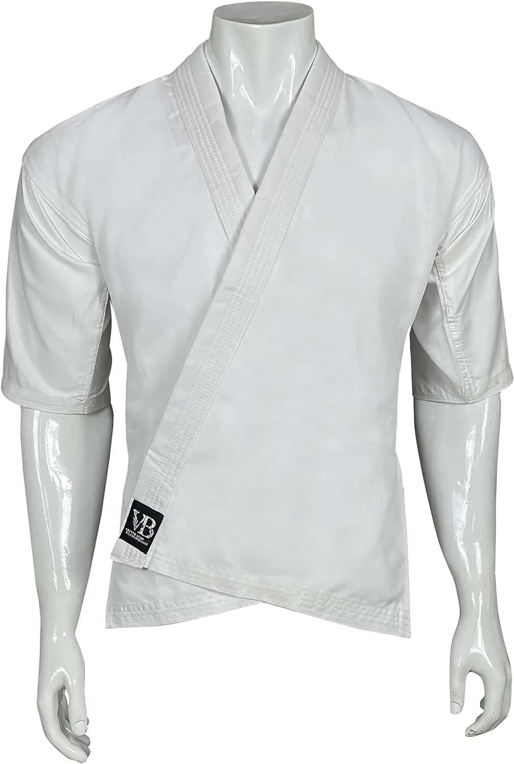 SHOTOKAN 8-OZ KARATE UNIFORM KIDS & ADULTS WITH FREE BELT