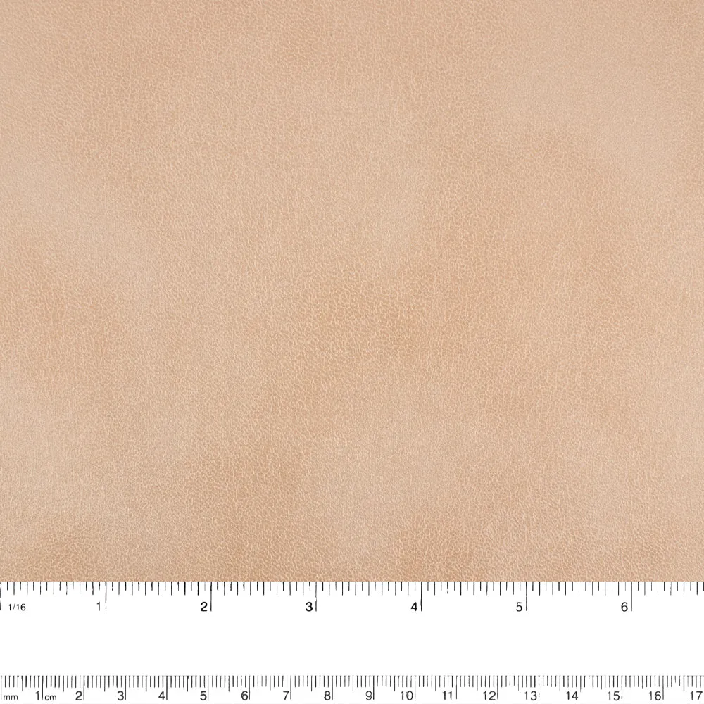 Stretch heavy plain and embossed suede - Beige