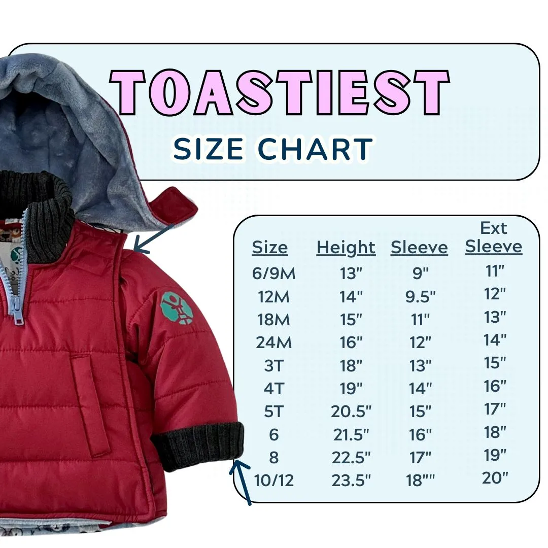 Toastiest Car Seat Coats