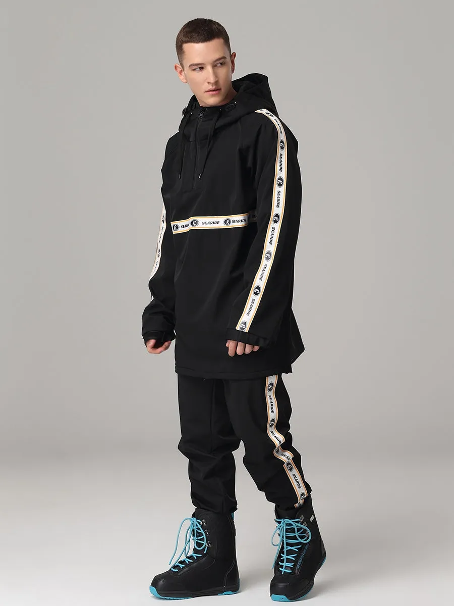 Unisex Loose Mountain Snowboard Suits 2 Pieces