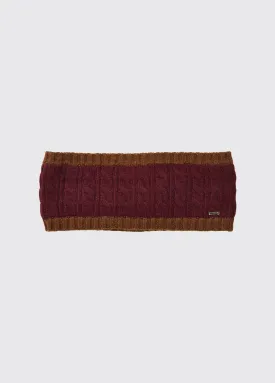 Walton Women’s Knitted Headband - Ox Blood