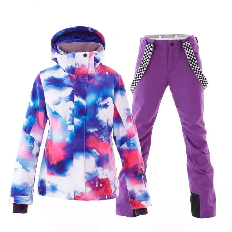 Women's SMN Winter Fashion Everbright Ski Suits - Jacket & Pants Set