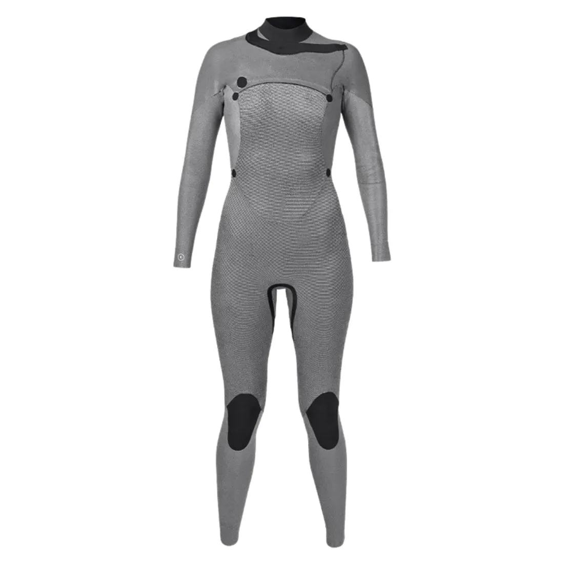 Xcel Womens 3/2mm Comp Chest Zip Fullsuit Wetsuit - Black